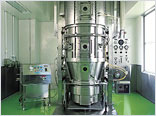 Fluidized bed granulator, Flow Coater